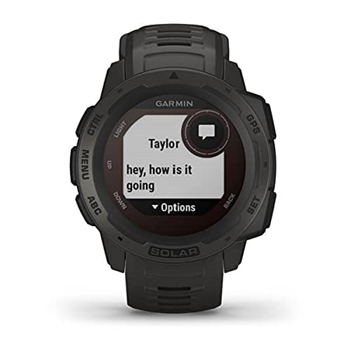 Garmin Instinct, Rugged Outdoor GPS Watch, Graphite 19