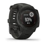 Garmin Instinct, Rugged Outdoor GPS Watch, Graphite 24