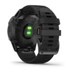 Garmin Fenix 6 Pro, Premium Multisport GPS Smartwatch, Black With Black Band 30
