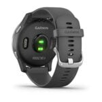 Garmin Vivoactive 4, GPS Fitness Smartwatch, Shadow Grey & Silver 24