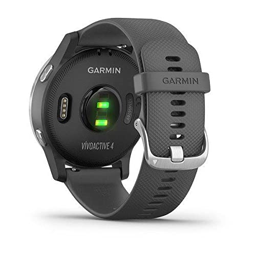 Garmin Vivoactive 4, GPS Fitness Smartwatch, Shadow Grey & Silver 16