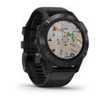 Garmin Fenix 6 Pro, Premium Multisport GPS Smartwatch, Black With Black Band 24