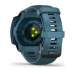 Garmin Instinct, Rugged Outdoor GPS Watch, Lakeside Blue 30