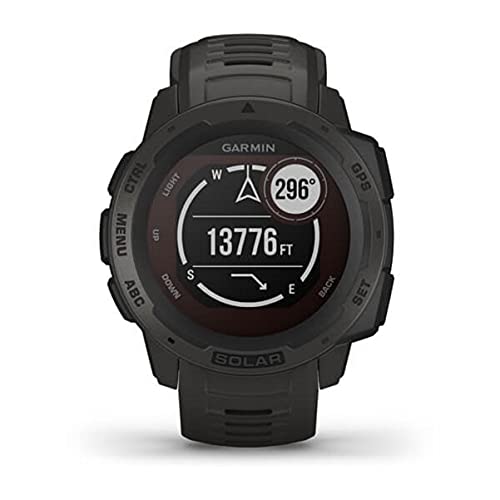 Garmin Instinct, Rugged Outdoor GPS Watch, Graphite 18