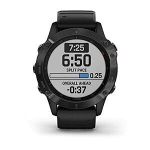 Garmin Fenix 6 Pro, Premium Multisport GPS Smartwatch, Black With Black Band 3