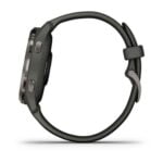 Garmin Venu 2S, GPS Fitness Smartwatch, Slate Stainless Steel Bezel with Graphite Case 41