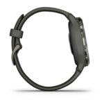 Garmin Venu 2S, GPS Fitness Smartwatch, Slate Stainless Steel Bezel with Graphite Case 38