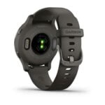 Garmin Venu 2S, GPS Fitness Smartwatch, Slate Stainless Steel Bezel with Graphite Case 40