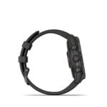 Garmin epix® (Gen 2), Carbon Gray DLC Titanium with Black Band, Premium Active Smartwatch 24