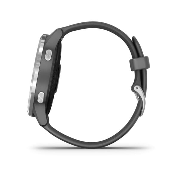 Garmin Vivoactive 4, GPS Fitness Smartwatch, Shadow Grey & Silver 15