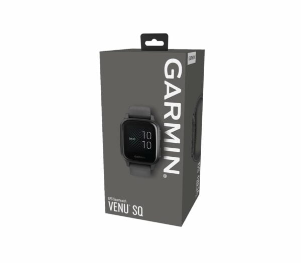 Garmin Venu Sq, GPS Fitness Smartwatch, Shadow Grey/Slate 28