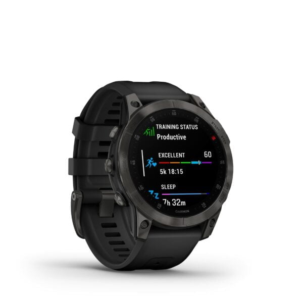 Garmin epix® (Gen 2), Carbon Gray DLC Titanium with Black Band, Premium Active Smartwatch 14