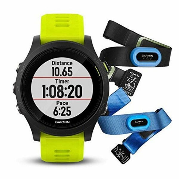 Garmin Forerunner 935, GPS Running/Triathlon Watch, Black & Grey Tri-Bundle 7