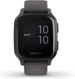 Garmin Venu Sq, GPS Fitness Smartwatch, Shadow Grey/Slate 31
