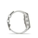 Garmin epix® (Gen 2), Silver Titanium with Carrera White Silicone Band, Premium Active Smartwatch 22