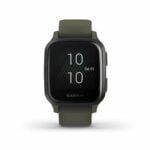 Garmin Venu Sq Music, GPS Smartwatch with Bright Touchscreen Display, Features Music and Up to 6 Days of Battery Life, Slate and Moss Green 14