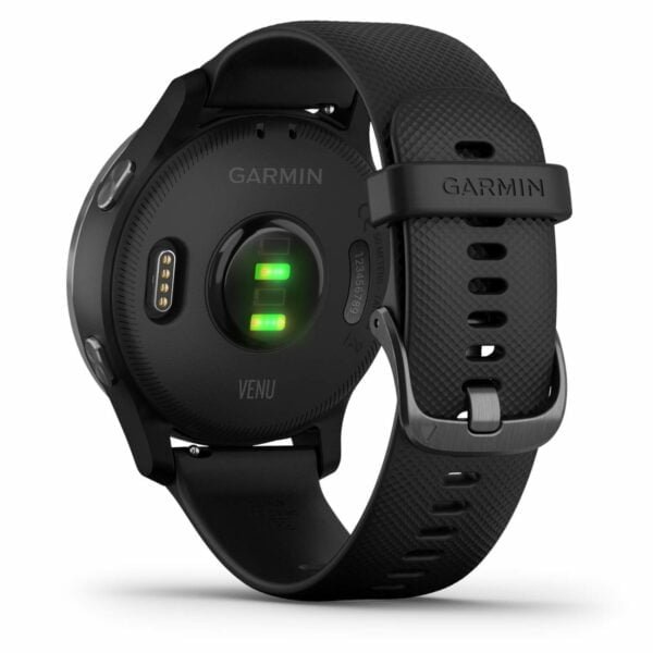 Garmin Venu, GPS Fitness Smartwatch, Black & Slate Grey 20