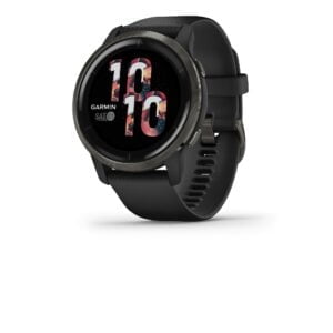 Garmin Venu 2, GPS Smartwatch with Advanced Health Monitoring and Fitness Features, Silver Bezel with GraniteBlue Case and Silicone Band 21