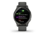 Garmin Venu 2S, Smaller-Sized GPS Smartwatch with Advanced Health Monitoring and Fitness Features, Slate Bezel with Graphite Case and Silicone Band 17