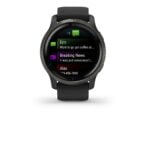 Garmin Venu 2, GPS Smartwatch with Advanced Health Monitoring and Fitness Features, Slate Bezel with Black Case and Silicone Band 17