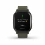 Garmin Venu Sq Music, GPS Smartwatch with Bright Touchscreen Display, Features Music and Up to 6 Days of Battery Life, Slate and Moss Green 15