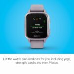 Garmin Venu Sq, GPS Fitness Smartwatch, Purple & Lavender 34