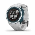 Garmin Instinct Solar, Surf Edition, Rugged Outdoor GPS Watch, Cloudbreak 14