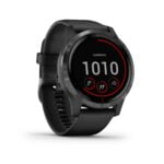 Garmin Vivoactive 4, GPS Fitness Smartwatch, Black with Slate Hardware 24