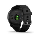 Garmin Vivoactive 4, GPS Fitness Smartwatch, Black with Slate Hardware 25