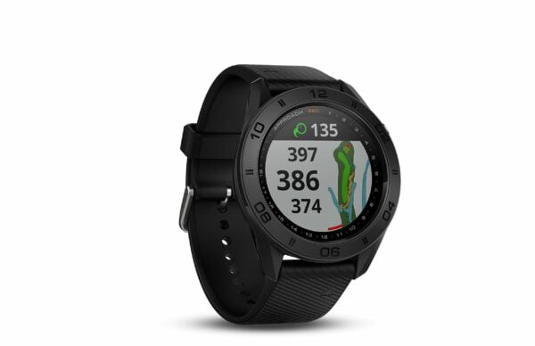Garmin Approach S60, Sleek GPS Golf Watch, Black With Black Band 7