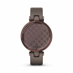 Garmin Lily, Stylish Fitness Smartwatch, Dark Bronze Bezel with Paloma Case and Italian Leather Band, 1 inch (010-02384-A0) 3