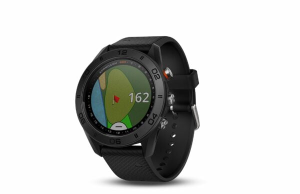 Garmin Approach S60, Sleek GPS Golf Watch, Black With Black Band 6