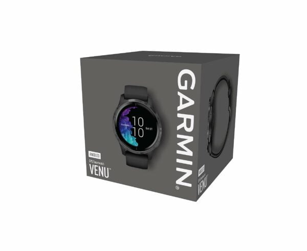 Garmin Venu, GPS Fitness Smartwatch, Black & Slate Grey 28