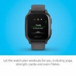 Garmin Venu Sq, GPS Fitness Smartwatch, Shadow Grey/Slate 34