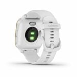 Garmin Venu Sq, GPS Fitness Smartwatch, White/Light Gold 40