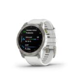 Garmin epix® (Gen 2), Silver Titanium with Carrera White Silicone Band, Premium Active Smartwatch 18