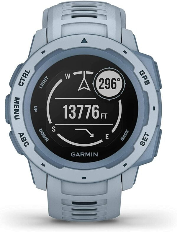 Garmin Instinct, Rugged Outdoor GPS Watch, Sea Foam 12