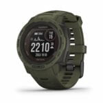 Garmin Instinct Solar, Tactical Edition, Rugged Outdoor GPS Watch, Moss 14