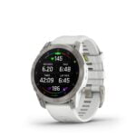 Garmin epix® (Gen 2), Silver Titanium with Carrera White Silicone Band, Premium Active Smartwatch 17