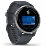 Garmin Venu, GPS Fitness Smartwatch, Granite Blue With Silver 50