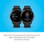 Garmin Venu 2 Plus, GPS Smartwatch with Call and Text, Advanced Health Monitoring and Fitness Features, Slate with Black Band 19