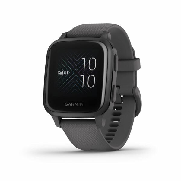 Garmin Venu Sq, GPS Fitness Smartwatch, Shadow Grey/Slate 16