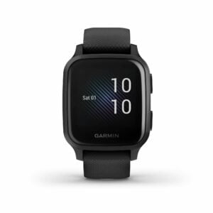 Garmin Venu Sq Music, GPS Smartwatch with Bright Touchscreen Display, Features Music and Up to 6 Days of Battery Life, Black and Rose Gold 20