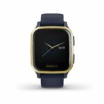 Garmin Venu Sq Music, GPS Smartwatch with Bright Touchscreen Display, Features Music and Up to 6 Days of Battery Life, Light Gold and Navy Blue 14