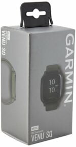 Garmin Venu Sq Music, GPS Fitness Smartwatch, Moss/Slate 19
