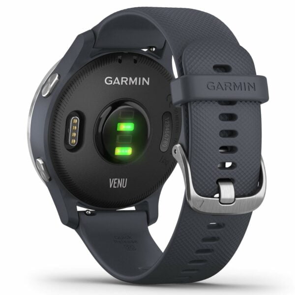 Garmin Venu, GPS Fitness Smartwatch, Granite Blue With Silver 27