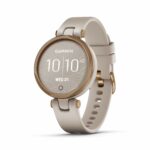 Garmin Lily, Small GPS Smartwatch with Touchscreen and Patterned Lens, Rose Gold and Light Tan, 1 inch (010-02384-01) 14