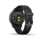 Garmin Vivoactive 4S, GPS Fitness Smartwatch, Black with Slate Hardware 23