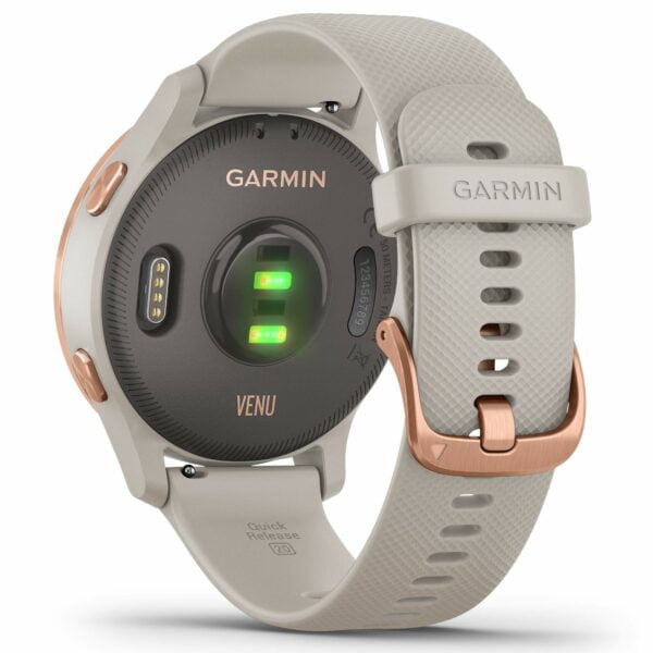 Garmin Venu, GPS Fitness Smartwatch, Light Sand & Rose Gold 22