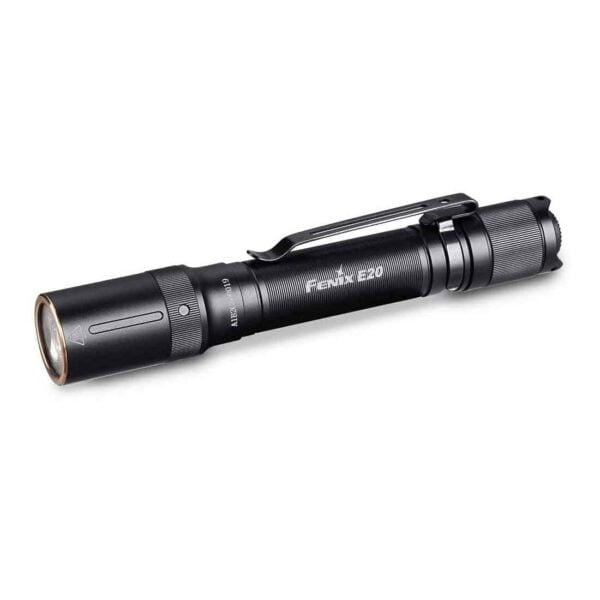 Fenix E20 V2.0 Waterproof Flashlight AA Powered 4 Brightness Levels, 350 Lumens with 126m Beam LED Torch Light 11